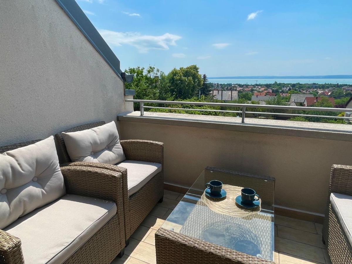 Panorama Apartmanhaz Balatonfüred Exteriér fotografie
